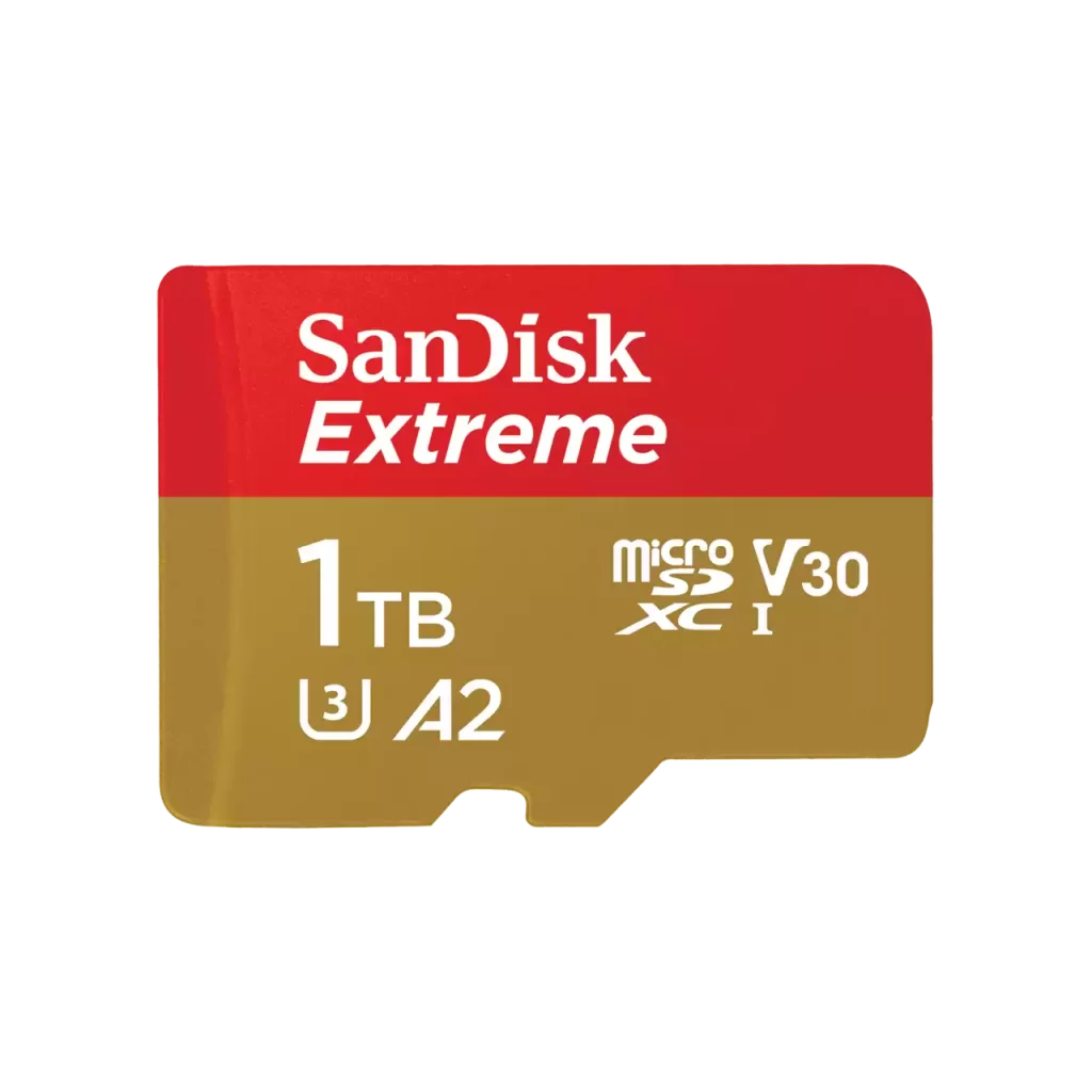 SanDisk Extreme® microSDXC™ UHS-I memory card