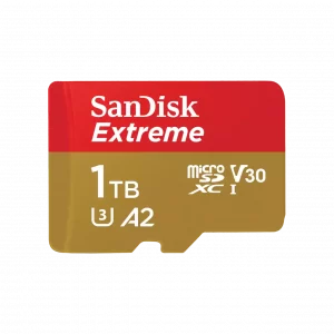 SanDisk Extreme® microSDXC™ UHS-I memory card